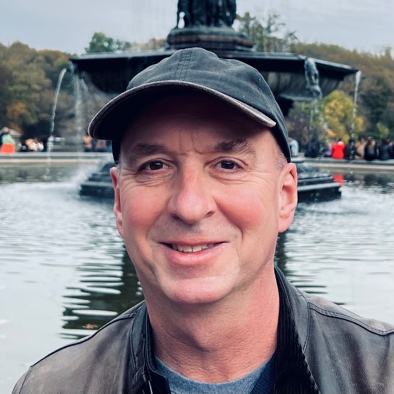 John Peyton Cooke at Bethesda Fountain, Central Park, NYC.
